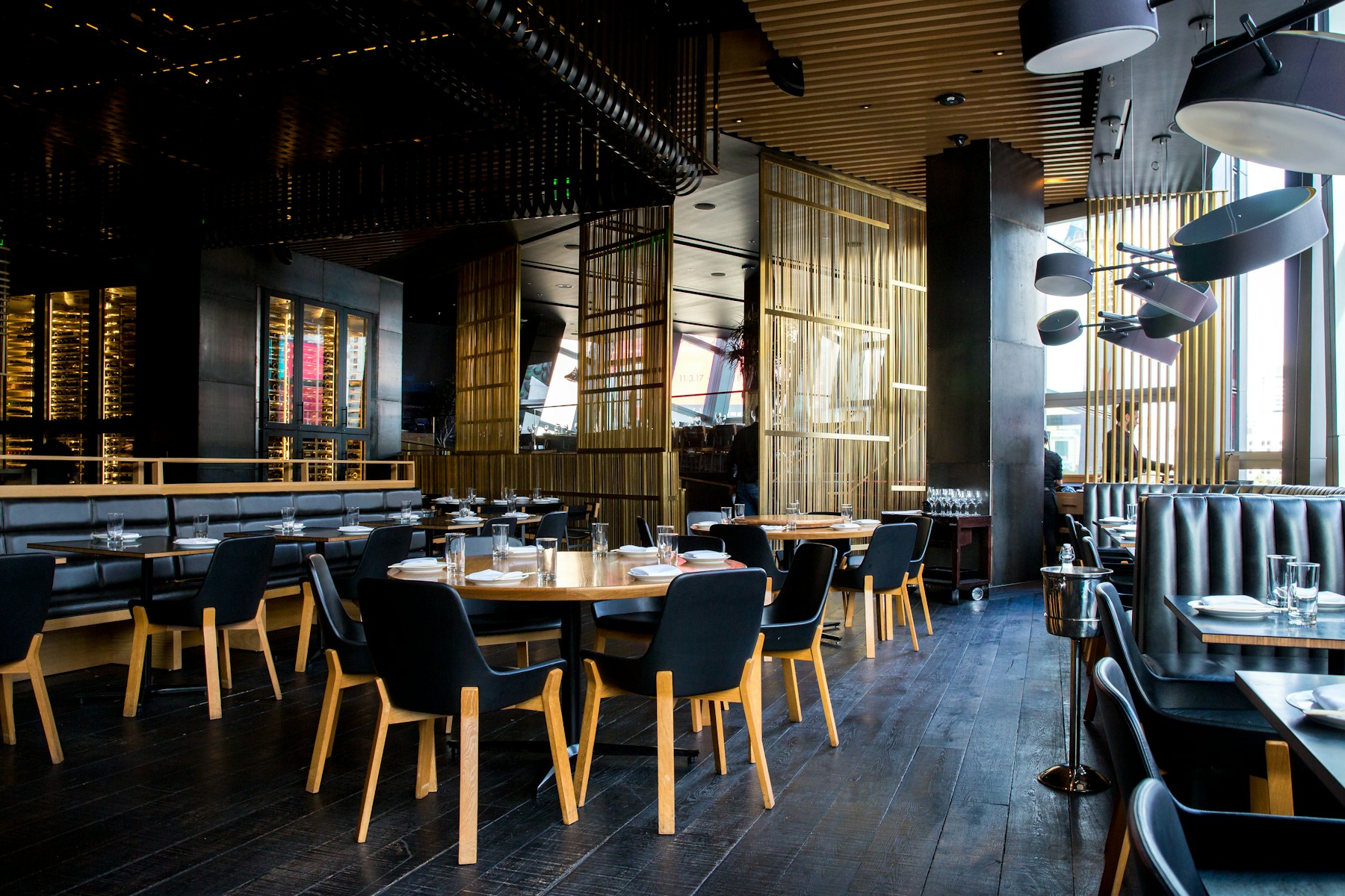 Contemporary fine dining room